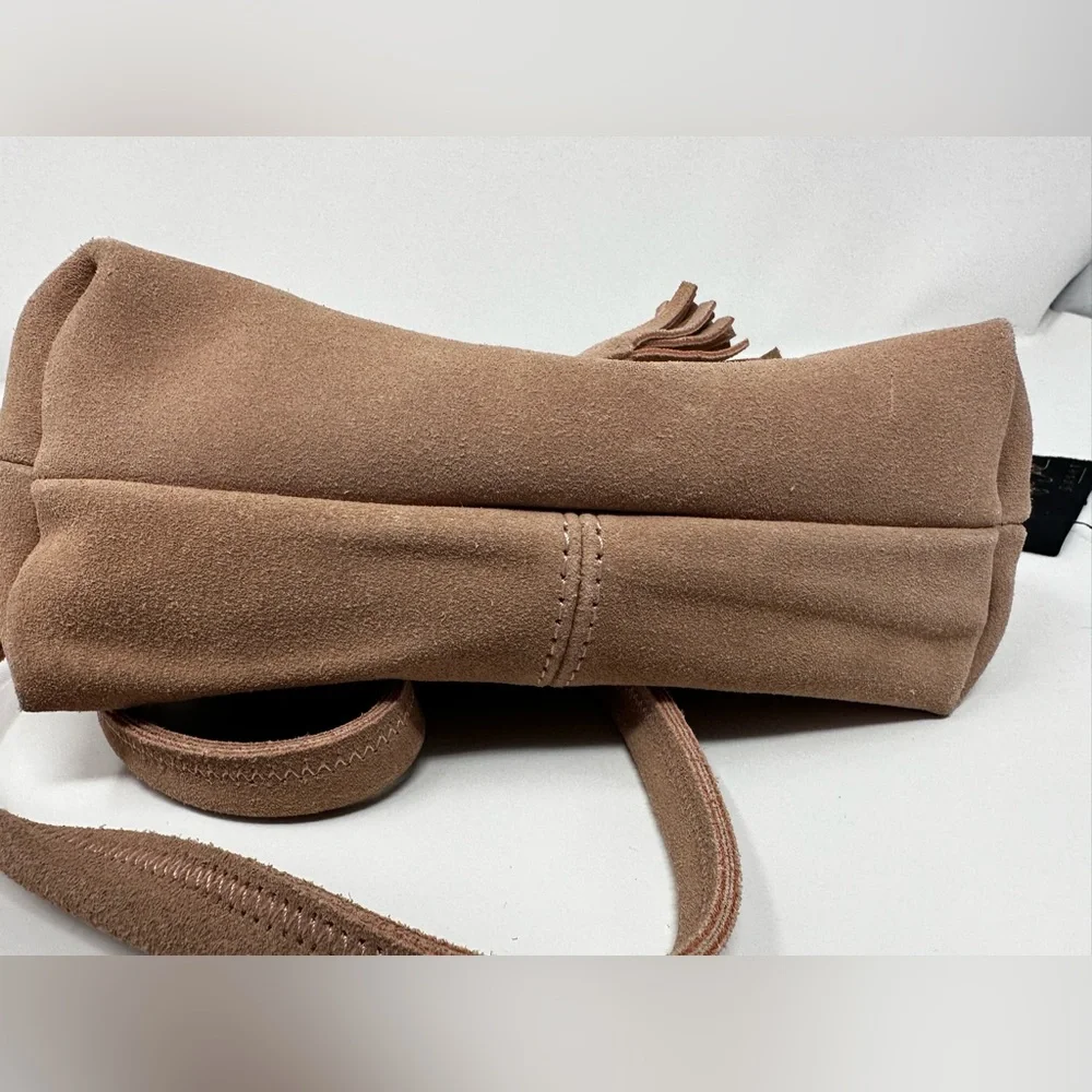 Elle Jae Gypset WILDLEDER CROSSBODY in blush